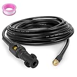 NAMOTEK パイプクリーニングホース ケルヒャーに対応 15M パイプクリーナーホース 配管洗浄 K2 K3 K4 K5 K6 K7に適用