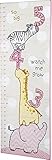 Primitives by Kathy Growth Chart, Watch Me Grow So Big, Pink [並行輸入品]