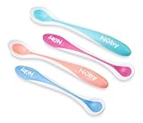 Nuby Spoonsホット安全4 ct (パックof 8 )