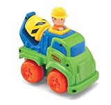 Kidoozie Cement Mixer Push 'n Zoom Vehicle [並行輸入品]