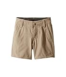 O'NEILL(オニール) ボーイズショーツ・短パン Locked Stripe Hybrid Shorts (Toddler/Little Kids) Khaki LG L One Size [並行