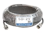 5D-2V 20m 両端M型コネクター付 同軸ケーブル