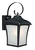 Vaxcel T0004 Boardwalk 8" Outdoor Wall Light, Oil Rubbed Bronze [並行輸入品]