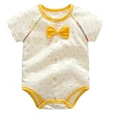 Zhhlinyuan 良質 Summer Newborn Romper Clothing 赤ちゃん Boy Girl Unisex Short Sleeve Bodysuit