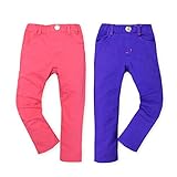 ベビー服 男の子 女の子 ロング パンツ Moujonjon ムージョンジョン ボトム ミニ裏毛 ストレッチ ウエストゴム 男児 女児 ベビー (1.ピンク/90cm)