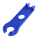 uxcell スパナ　太陽電池パネルコネクタ　MC4　専用レンチ　レンチ・ツール　ブルー　プラスチック