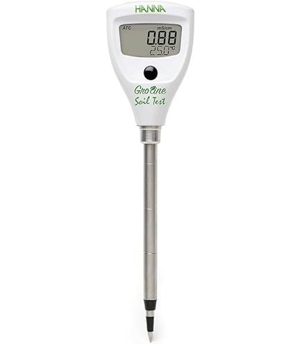 ハンナ 土壌EC・温度計 ソイルテスト HI98331N 未使用 Amazon | ハンナ Soil Test 土壌ダイレクト EC/温度テスター HI98331N