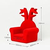 ハニードュレビット ベビーソファ Rudolph Kids Soft Chair(kids sofa) / Original. single cover (Red)