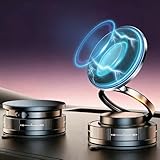 スマホホルダー 車【真空吸盤+超強磁力】 マグネット Magsafeホルダー 360度回転 N55磁石 車載スマホホルダー カー用品 高級合金素材 車 片手操作 iPhone Android全機種対応 スマホスタンド 車用 カー用品