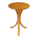 木製 サイドテーブル ナイトテーブル ベッドサイド ラウンドテーブル ソファーサイド 机 ナチュラル