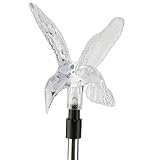 Newtion 鳥の形 ソーラーLEDライト LEDイルミネーションライト 車内屋外屋内装飾品 防水 癒しの雰囲気 祝日いのギフトガーデン