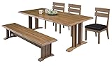 ダイニングセット 『 シンプル 和風 モダン ダイニングセット ほたる 5点セット ブラウン 』 sk1089-002