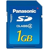 パナソニック SDメモリーカード1GB RP-SDM01GJ1A