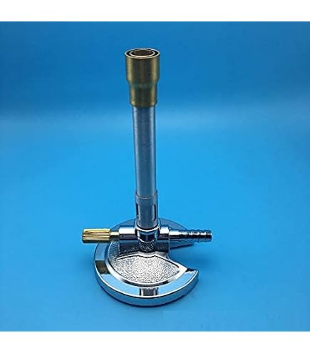 Eisco Labs Neoprene Bunsen Burner Hose – 3 Ft (0.9m) For Lab Burners, Fits 8-10mm Gas Inlets, LPG/Butane/Natural Gas Compatible