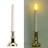 Yosoo ledキャンドル 2個入り キャンドルライト led蝋燭 led キャンドルライト 祈願キャンドル usb充電式 夜間自動点灯 無火炎 自然な灯り ロマンチックな雰囲気 室内電飾 クリスマ