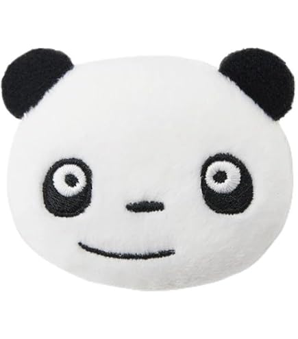 Amazon | パンダコパンダ くっつきパンちゃん ふわふわバッジ