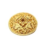 Carpe Diem Hardware 137-8 Julianne Grace Escutcheon, Gilded Mercury [並行輸入品]