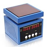 KLD恒温ホットプレート 予熱ステーション 100*100 mm PCB予熱ステーション PID制御 室温-400 ℃ 高精度 110 V 350 w基板製作 加熱エリア [並行輸入品]