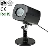 Tomshine LEDプロジェクション投影 ライト　クリスマスライト　スポットライト　芝生ランプ　防水IP65　180度回転可能　グリーン＆レッド 　UL GS 認証取得　舞台照明 LEDディスコラ