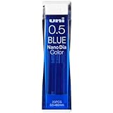 三菱鉛筆 ユニ ナノダイヤ カラー芯 0.5mm ブルー 2個セット
