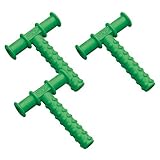Knobby Texture Chewy Tube Green, 3 Pack by Chewy Tubes [並行輸入品]