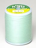 国産 スパン糸 30番手 100m巻 緑色系（340：パールシーグリーン）