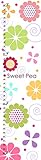 Green Leaf Art Growth Chart, Sweet Pea by Green Leaf Art