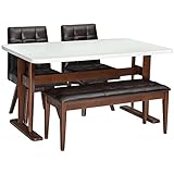 タマリビング ダイニングセット ブラウン 4点セット【幅135cm】 フェリス 50003803-12-17 4点入