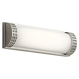 Elan 83901列Vanity Bath壁照明、1ライトLED 25ワット、つや消しニッケル