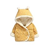 Pojour ベビー服 子供服 女の子 秋冬 防寒 厚いコート おしゃれ かわいい小さな星コート 単列ジャケット 厚手 長袖 暖かい ベビールームウェア 普段着 カジュアル 旅行 記念日 プレゼント 