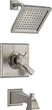 デルタ蛇口Drydenモニター17シリーズタブ&シャワートリム T17451-SS-WE 1