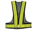 SAFETY VEST 安全ベスト　70mm幅反射テープ　紺×イエロー　フリーサイズ