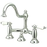 Elements of Design ES3911PL Chicago 2-Handle 8 Widespread Lavatory Faucet with Brass Pop-up, 9, Poli