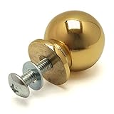 WAKI FURNITURE HARDWARE 真鍮つまみ ゴールド 幅22X奥行26mm
