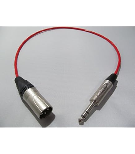 Amazon.co.jp: BELDEN 8412 TRS(ステレオフォン)→XLR(オス) 2本