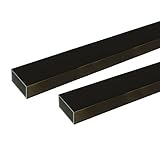安田 アルミ角パイプ 2m 2.0x20x30mm ブロンズ 2本組