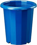 大和プラスチック 鉢・ポット 長鉢L 12号 φ360×H385 ブルー