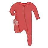 Kickee Pants SLEEPWEAR ベビー・ボーイズ ボーイズ US サイズ: 3-6 Months カラー: オレンジ