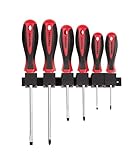 TEKTON 2742 Phillips and Flat Screwdriver Set, 6-Piece [並行輸入品]