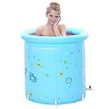 TOYM US increase樽のファッションバスタブ風呂PVC Stent浴槽バスタブ折り畳み80 80 cm