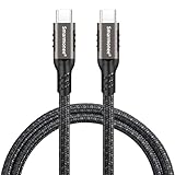 Smarmonee 100W USB-C & USB-C ケーブル【0.2m/0.5m/1m/1.5m/2m/3m/5m】Type C-C ケーブル USB3.2 20Gbps 4K@60HZ 5A 急速充電 高速データ転送 タイプc多機種対応 PQ066 (0.2m)