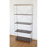 送料無料！ カスタムダブルワイヤーラックＥ　Ｆ（大／幅８２ｃｍ・５段）　★ 　【直送】