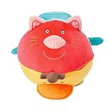 Wunes(TM)?ソフトぬいぐるみ4動物のデザイン初期の教育的なぬいぐるみラブリー面白いおもちゃ赤ちゃんの面白いおもちゃ