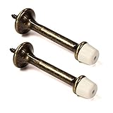 Stanley National N203-703 Antique Brass Finish Rigid Jamb Door Stop by Stanley National