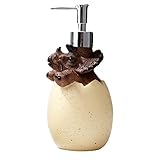 ソープディスペンサー 560l ローションボトル ライト高級ローションボトル 恐竜型ローションディスペンサー 石鹸詰め替えディスペンサーボトル キッチン、バスルーム、トイレ、トイレ、洗面所用