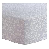 Kushies Changing Pad Fitted Sheet Terry, Lilac Berries by Kushies