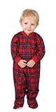 PajamaGram SLEEPWEAR ベビー・ボーイズ US サイズ: 12 Months カラー: レッド