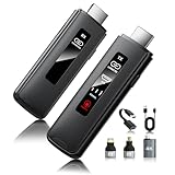 モデル ワイヤレスHDMI送受信機セット 4K60Hz入力 1080PフルHD出力 50m安定無線伝送 5G+2.4Gデュアルバンド LED表示搭載 hdmi 無線化 便携型 トランスミッター レシーバー 挿すだけで使える WIFI&設定不要 映像音声同期出力 TV/PC/ノートPC/プロジェクター対応 「日本技適認証済」