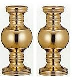 華瓶(けびょう)1.8号 フッ素加工 1対入 真宗大谷派(東)用 仏具 /仏具用品_葬儀_お葬...