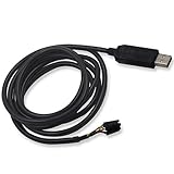 FT232R3.3V USB-シリアルTTLコンバータケーブル 黒 1.8m TTL-232R-3V3 180CM